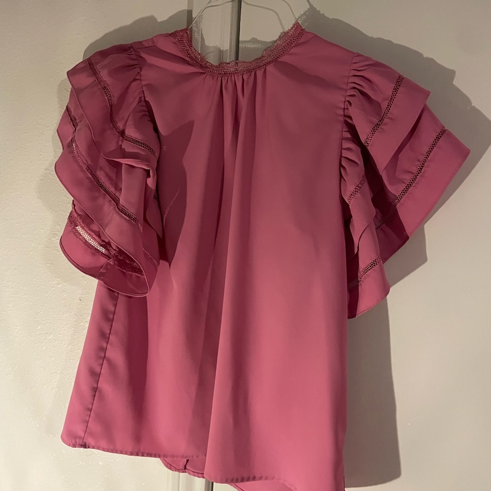 Pink Blouse. Brand: Strut & bolt